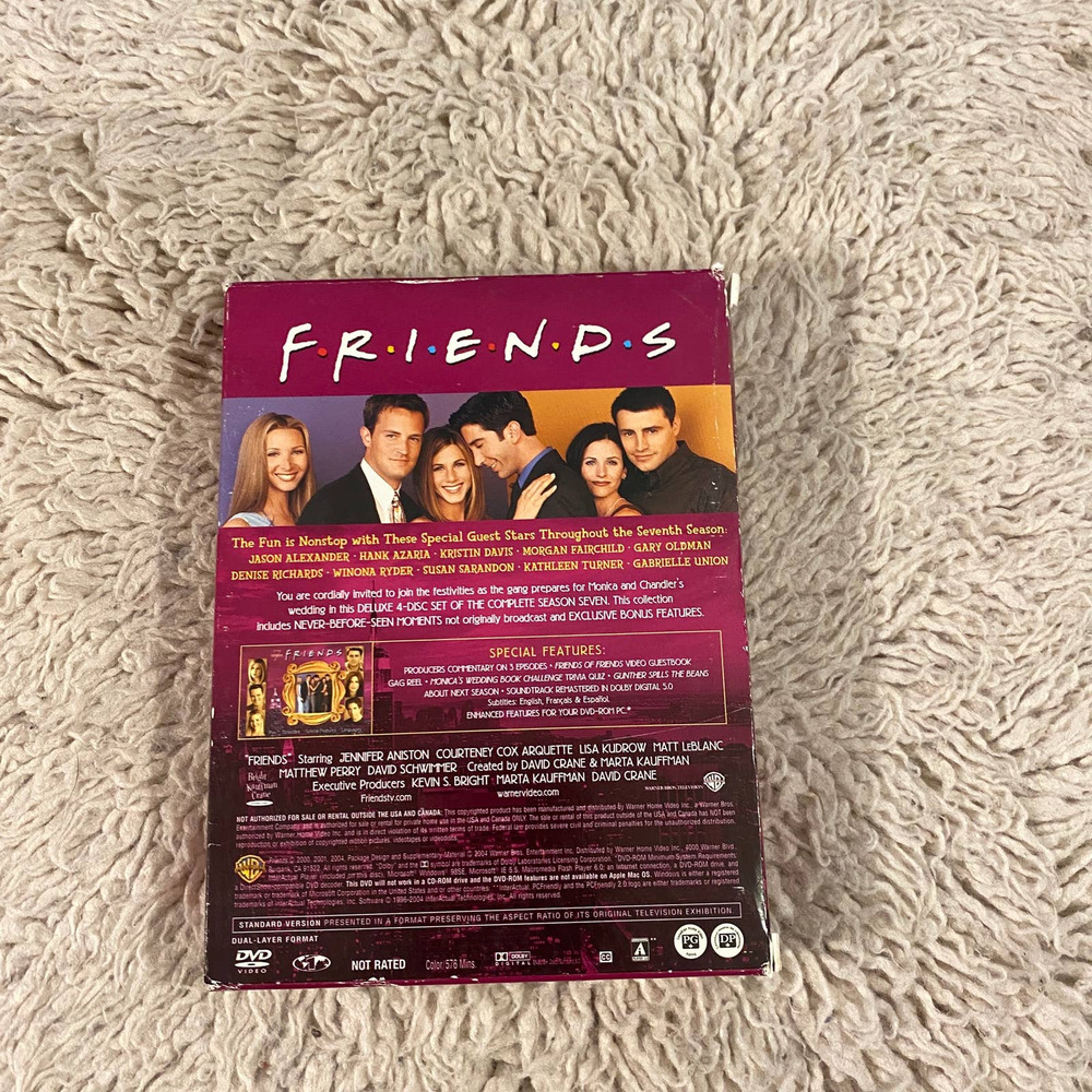 Friends Season 7 Full Disc Set Tested - Picture 2 of 4